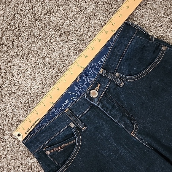 Wrangler Ultimate Riding Q-Baby Mid-Rise Jeans 5/6 × 29/30 ? - Picture 11 of 15